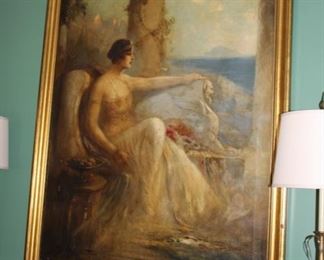 Douglas Arthur Teed (1860-1929) oil on canvas