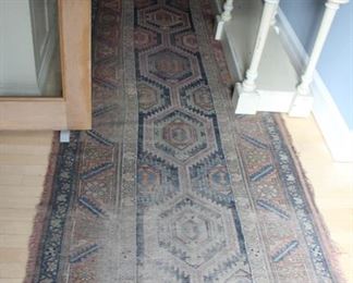 Long worn rug