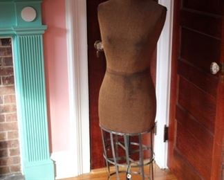 Vintage dress form