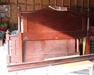 Restoration Hardware king bed