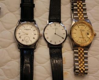 Vacheron Constantin, Tiffany & Co & faux Rolex
