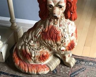 Large Staffordshire style dog