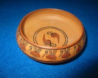 PERUVIAN POTTERY BOWL