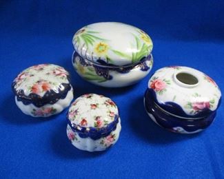 COLLECTION OF JAPANESE NIPPON DRESSER BOXES