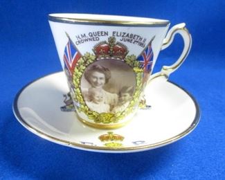 QUEEN ELIZABETH CUP & SAUCER