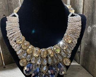 Statement Piece Crystal Necklace