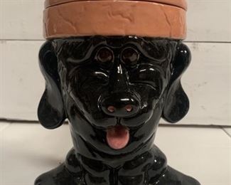 Whimsical puppy dog Cookie Jar
