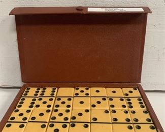 Vintage Bakelite Dominoes - Set of 28