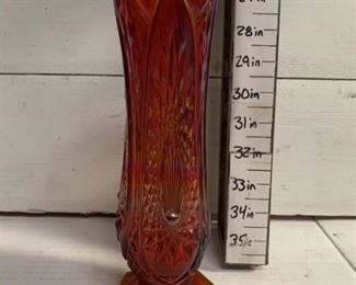 Indiana Glass Heirloom Sunset 11 inch Vase