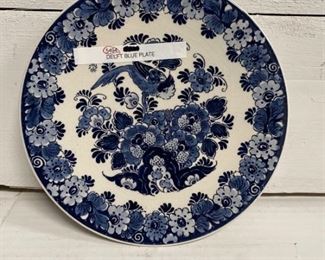 Delft Blue Plate, made in Holland