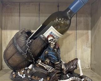 Skeleton Pirate Liquor Holder