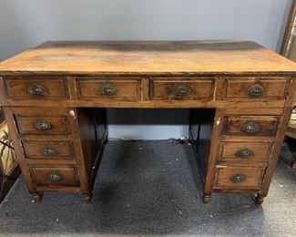 Wood Antique Desk 
