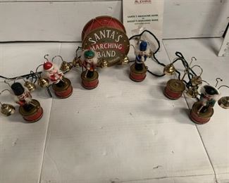 Santa's Marching Band Christmas Musical Decor