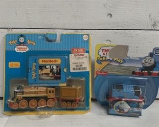 Two Thomas the Train Die Cast Toys 