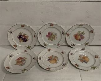 Set of 6 plates
