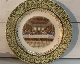 "The Last Supper" Decorative Plate by The Hancock Co. 