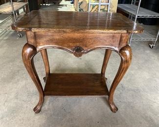 Antique end table