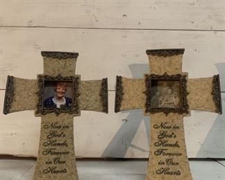 Set of Cross Picture Frames