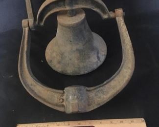 Small cast iron dinner bell.