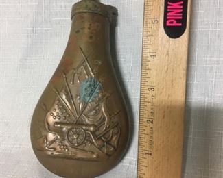 Copper Powder Flask