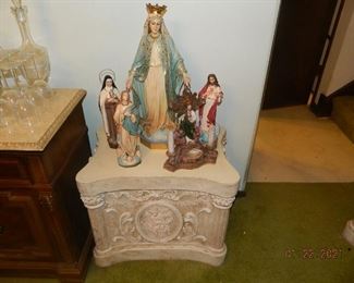 religious statues/display stand