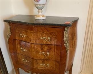 #36 - $695 French Louis XV Style high top chest drawers 37"W x 18.5"D x 43"H