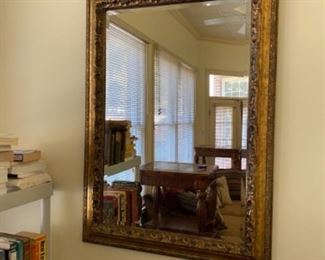 #65 - $45 - Gold mirror 31"W x 43"H