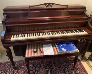 #90 $1250 STEINWAY & Sons upright piano - model 40 - 