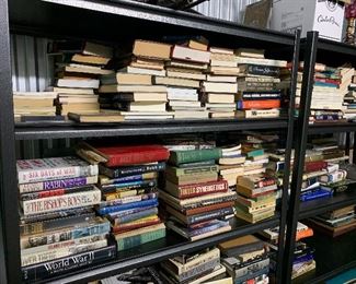 Hundreds of books -many more to come
