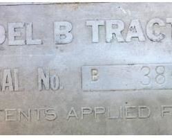 1937 John Deere Serial Number