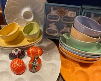 137Ukranian Eggs Easter Plates