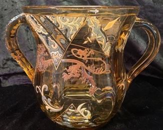 Signed Emile Galle Depose Glass Vase