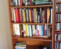 017 Pair of Bookcases and Books