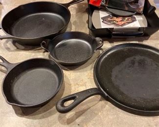 039 Lodge Cast Iron Pans and More