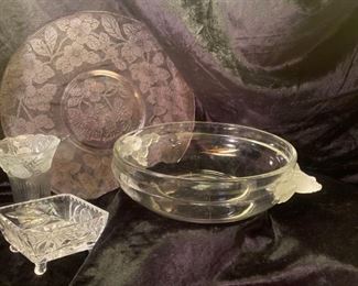 106 Original Walther Kristallglas Serving Bowl