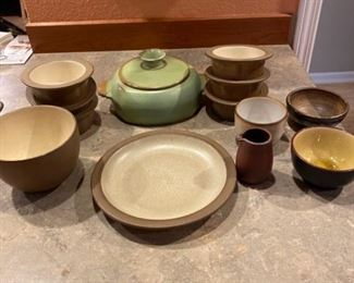 046 Vintage Heath Ceramics and Frankoma Stoneware