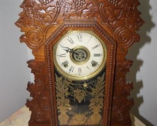 $50. Mantle clock, Concord #3, by Gilbert Clock Company of Winstead Conn.