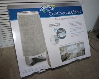$35. Unopened Swiffer Air Cleaning System.