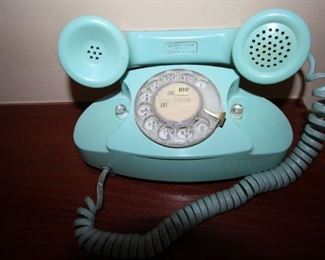$40. Turquoise "Princess" phone sold by Pacific Telephone in 1982.