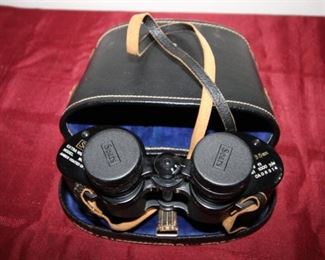$50. Sears vintage binoculars with extra wide angle, in original case .