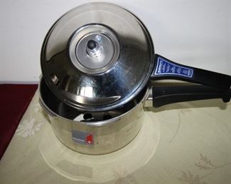 $50. Unused New Swiss Duramatic pressure Cooker.
