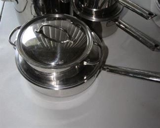 $150. 10 piece Cuisinart cookware.