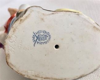 $25.  HEREND woman figurine. See previous description