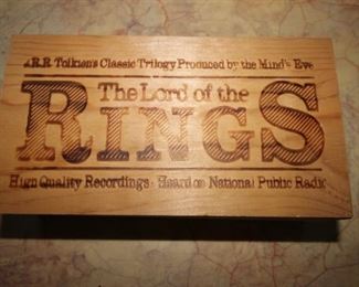 $20. Full boxed cassette set of The Lord of the Rings 
