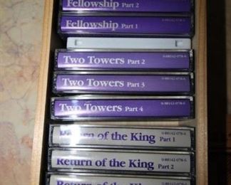 $20. Full boxed cassette set of The Lord of the Rings 