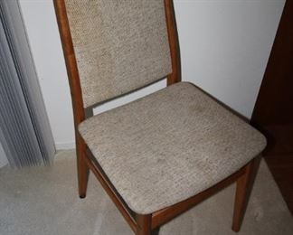$200. Four Moehler Gangso Made in Denmark dining chairs.