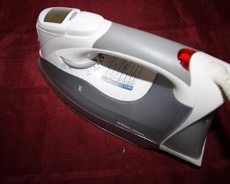 $15. Black and Decker steam iron.