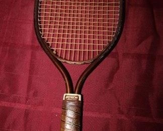 $8. Racquet ball racket.