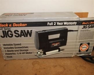 $15. Black and Decker Jig Saw