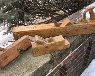 120 year old Birds Eye Maple Planes.
MANY other tools by SNAP-ON & Craftsman. Plumbing & woodworking tools.